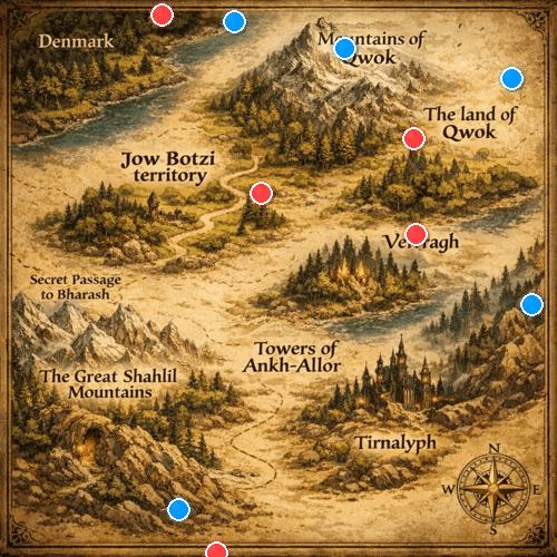 IdleRPG World Map